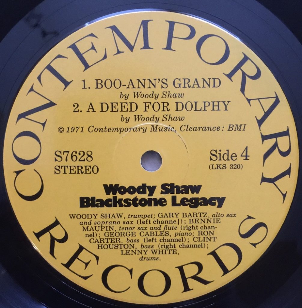 Woody Shaw- Blackstone Legacy - The Vinyl Press