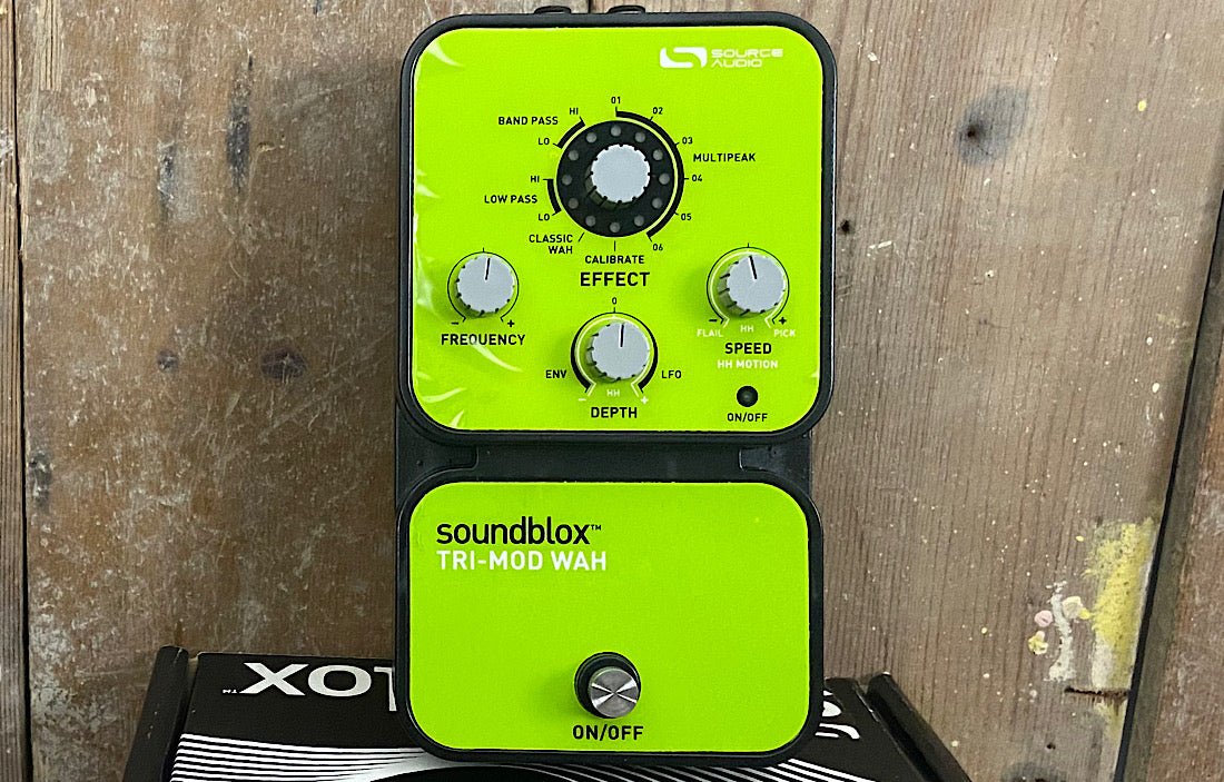 SOURCE AUDIO soundblox TRI-MOD PHASER 箱付 Phaser Pedal Demo