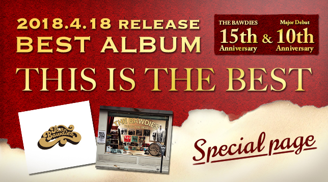 THE BAWDIES OFFICIAL WEB SITE / THE BAWDIES CLUB