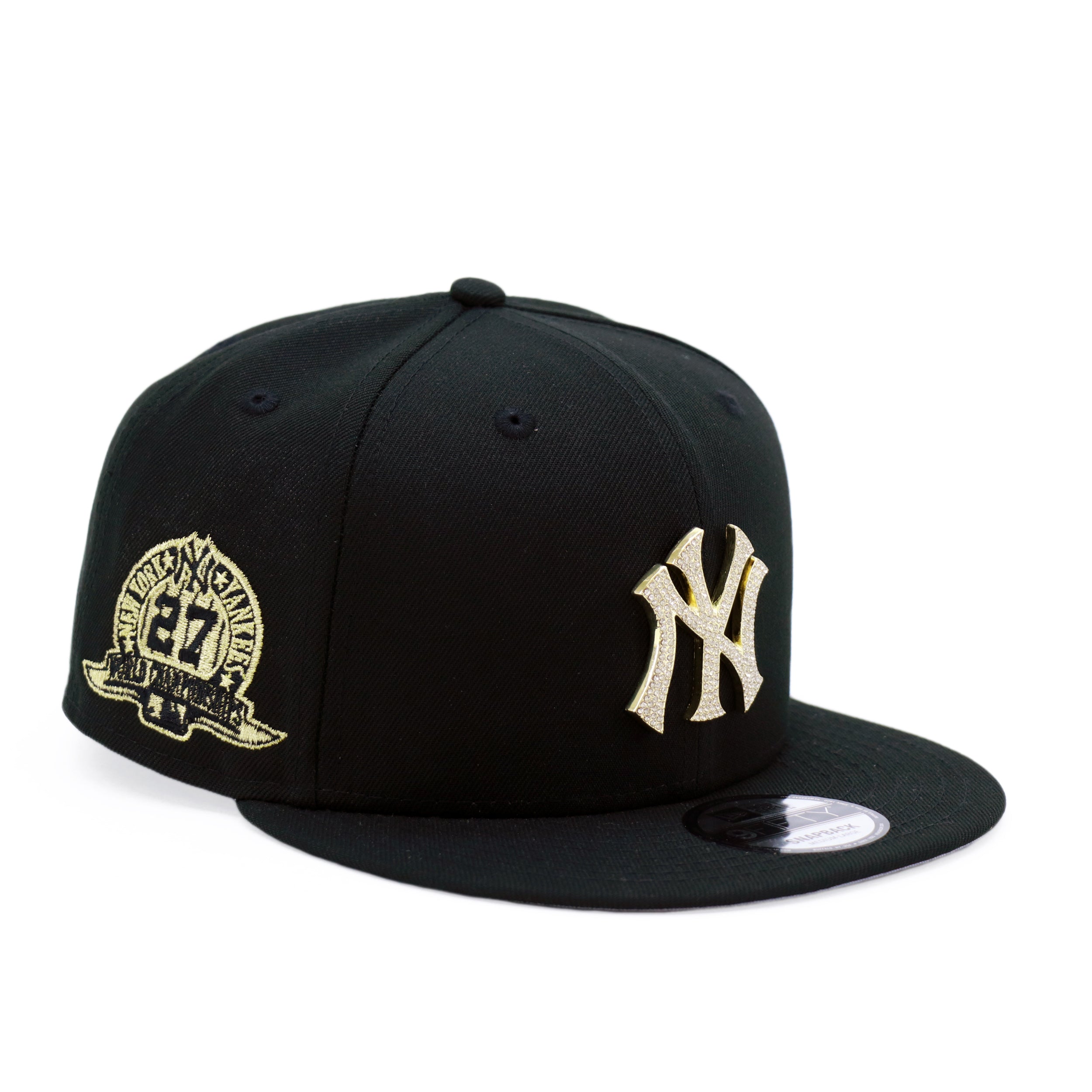 THE CAP 950 RHINESTONE NEYYAN GLDBLK/GRAY