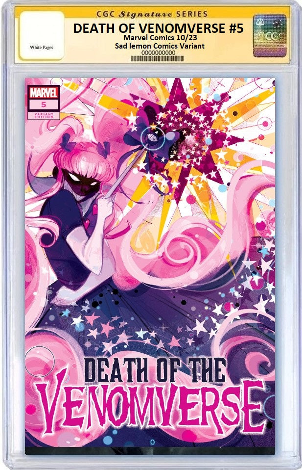 DEATH OF THE VENOMVERSE 5 NICOLETTA BALDARI VARIANT– The Comic Mint