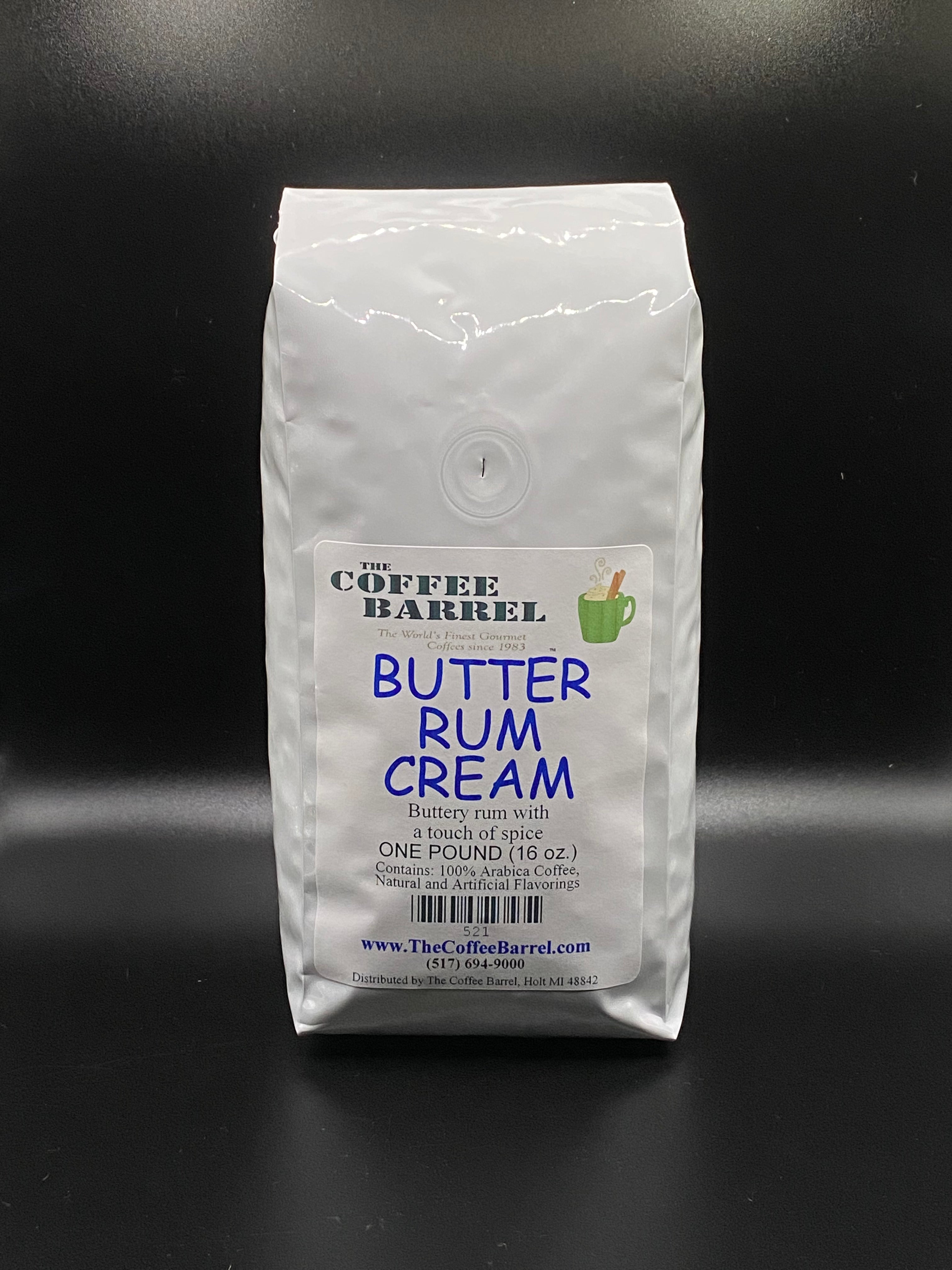 Butter Rum Cream – Thecoffeebarrel