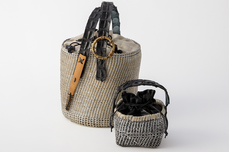 表情豊かな竹細工のバッグ 竹巧彩（大分） || THE COVER NIPPON