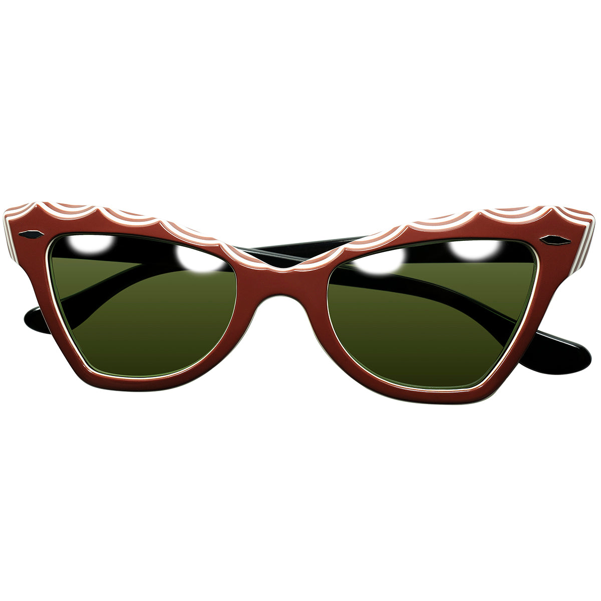 ロマンとエレガンスが宿る US最高峰 キャットアイ サングラス 1950s