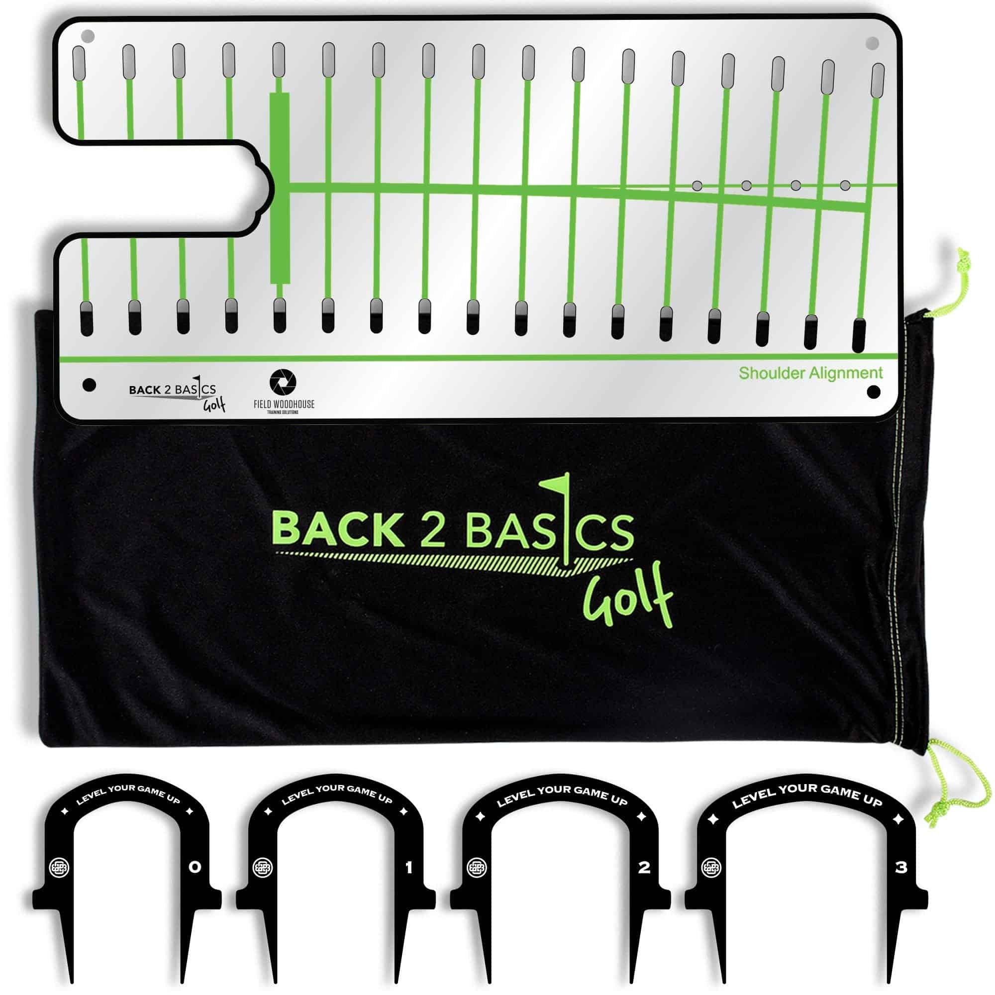Back 2 Basics Pro Path Putting Mirror with Gates – The Clubroom