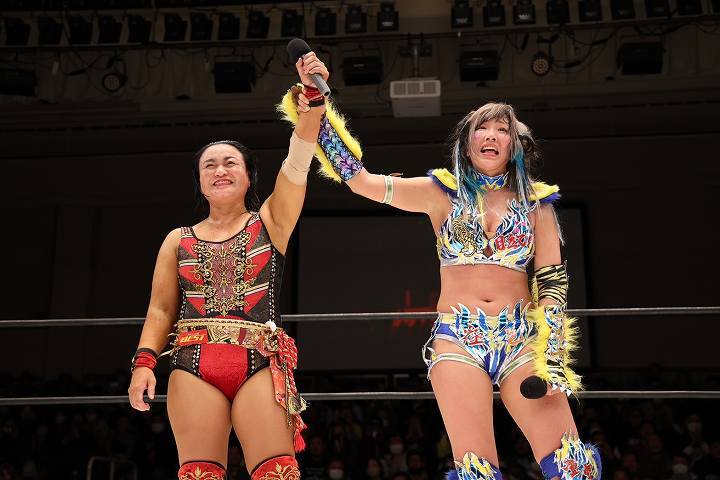超満員札止めとなった女子プロレス初のワンマッチ興行 ウナギ・サヤカ
