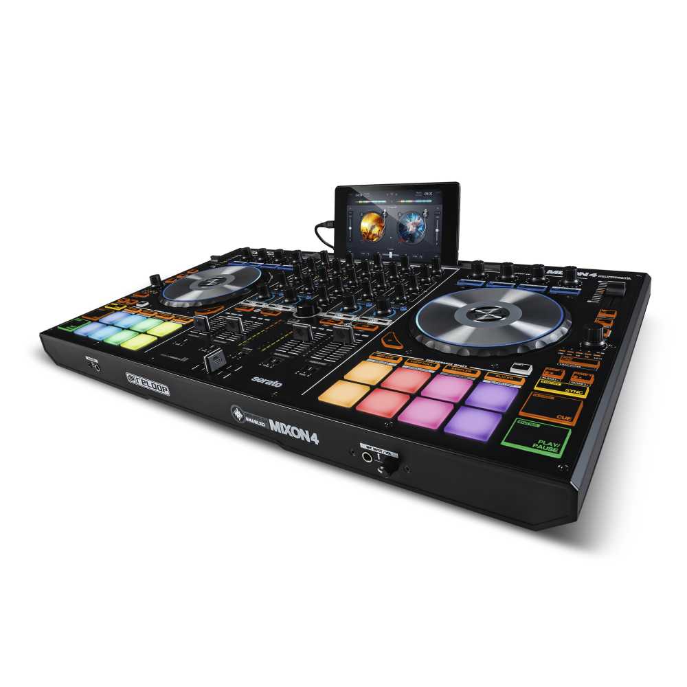 Reloop Mixon 4 - 4-Channel Serato DJ & Algoriddim DJ Controller