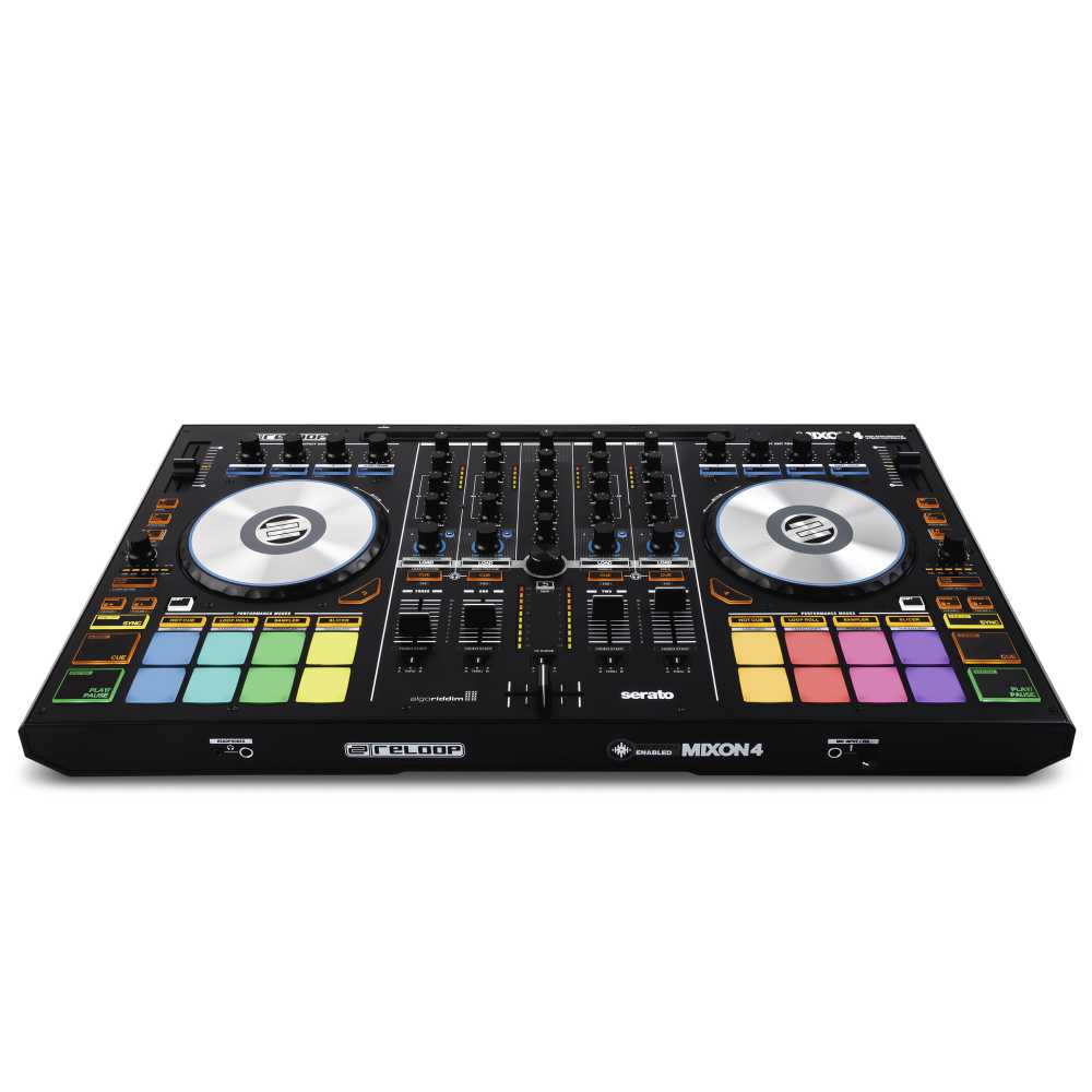 Reloop Mixon 4 - 4-Channel Serato DJ & Algoriddim DJ Controller