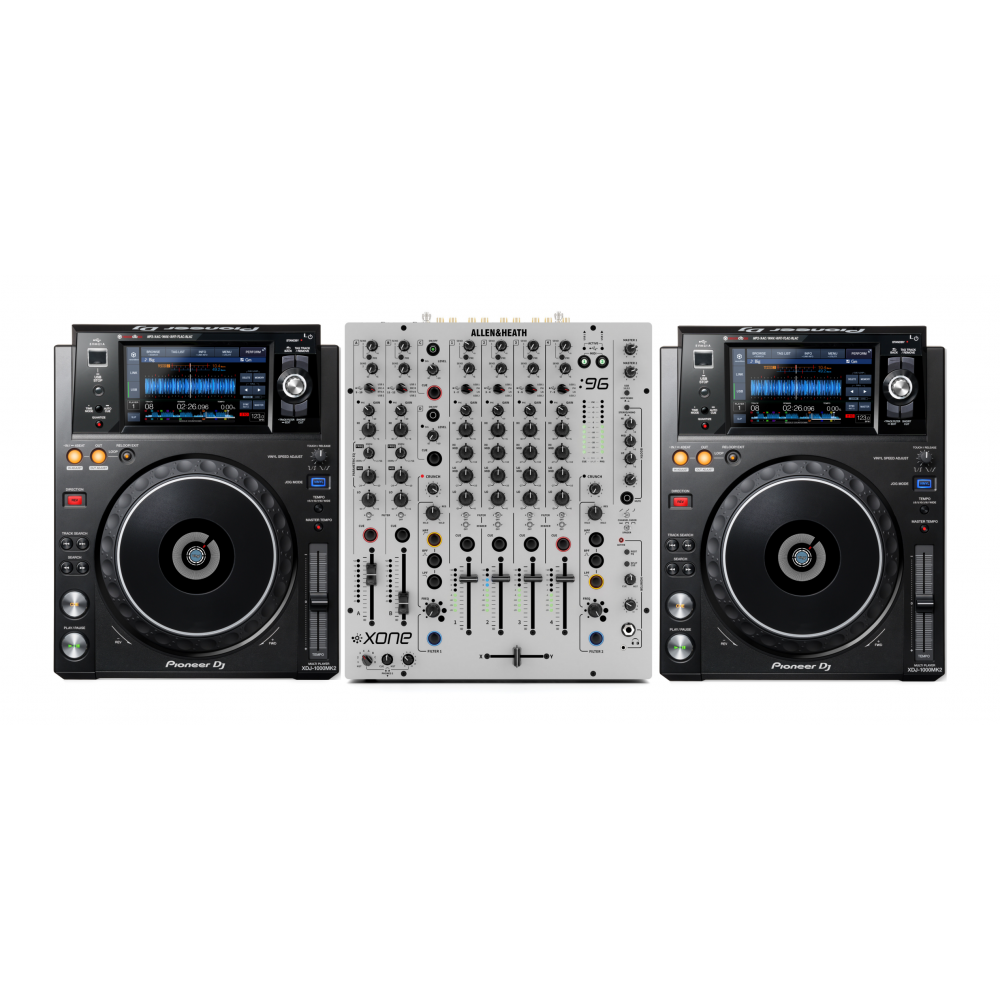 Pioneer DJ XDJ-1000MK2 + Allen & Heath XONE:96 Bundle @ The DJ Hookup
