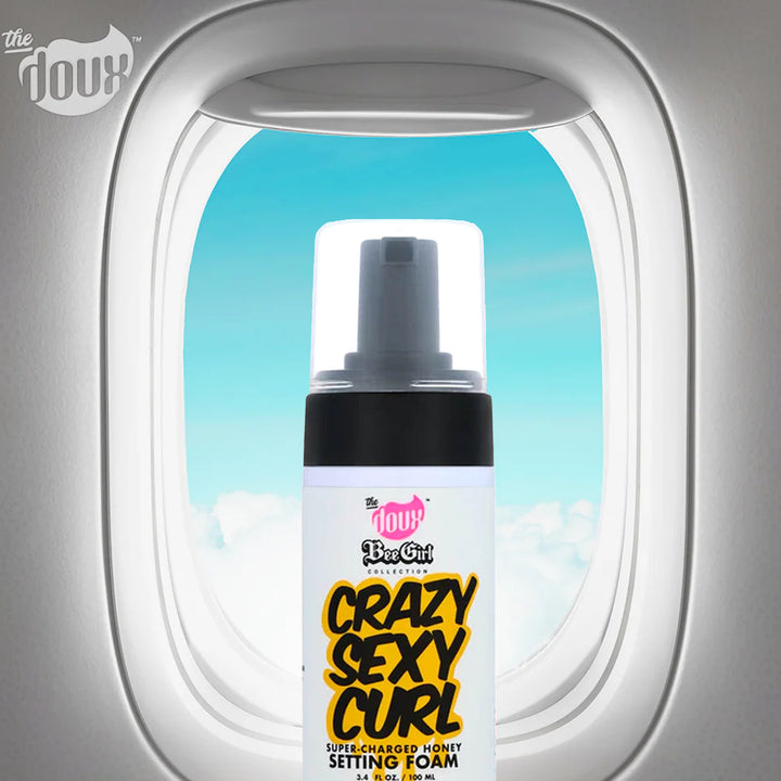 CRAZYSEXYCURL™ Honey Setting Foam - Travel Size 3.4oz | The Doux