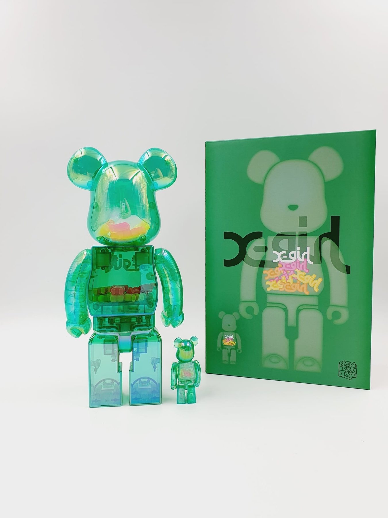 X-Girl x Be@rbrick - X-Girl 400% & 100 set Bearbrick Medicom Toy