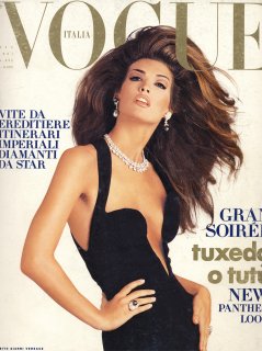 Vogue Italia December 1991 : Shana Zadrick by Steven Meisel | the
