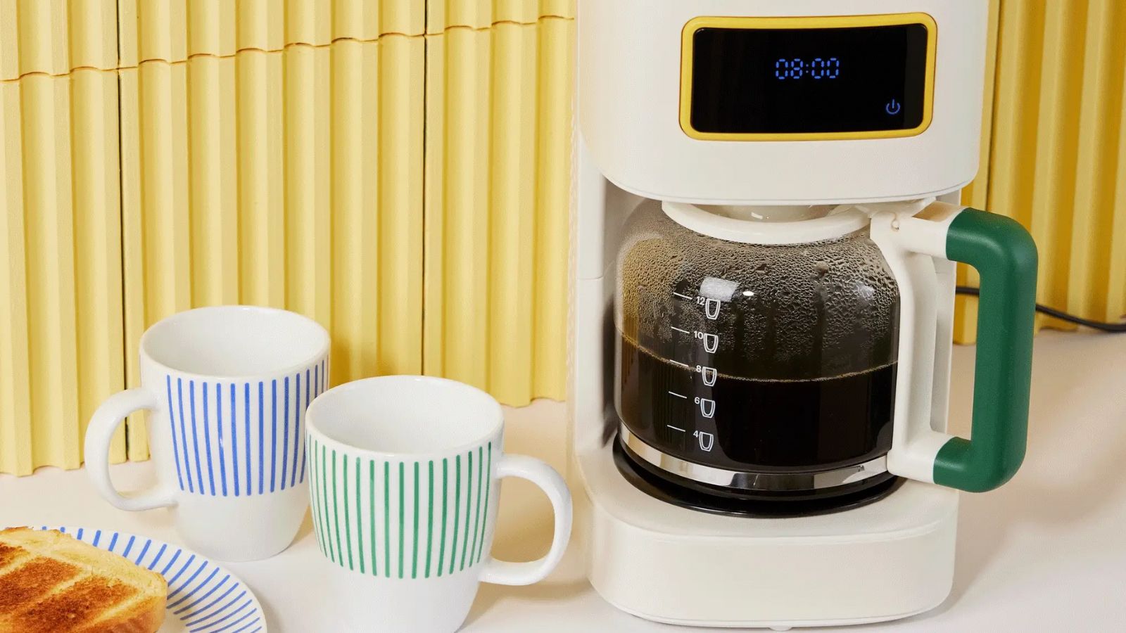 Bodum Programmable 12‑Cup Coffee Maker with MoMA Design