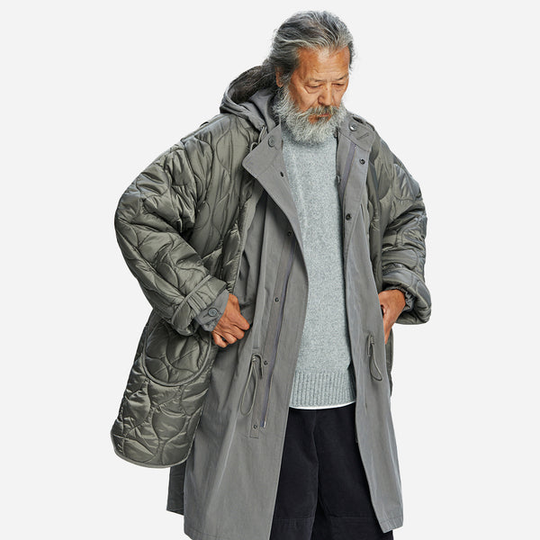 Frizmworks VINCENT M65 FISHTAIL COTTON 2 IN 1 PARKA AND LINER