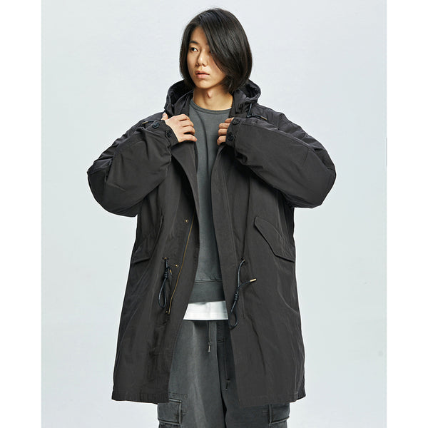 Frizmworks VINCENT M1965 FISHTAIL 2 IN 1 PARKA JACKET - BLACK