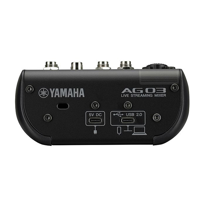 Yamaha AG03 MK2 3-Channel Mixer and USB Audio Interface (Black