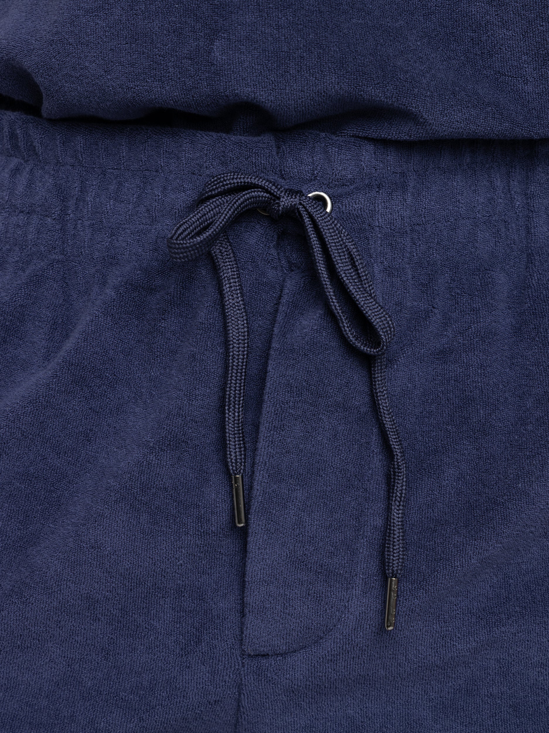 Newport Navy 7.5-Inch Terry Drawstring Short – The Helm Clothing