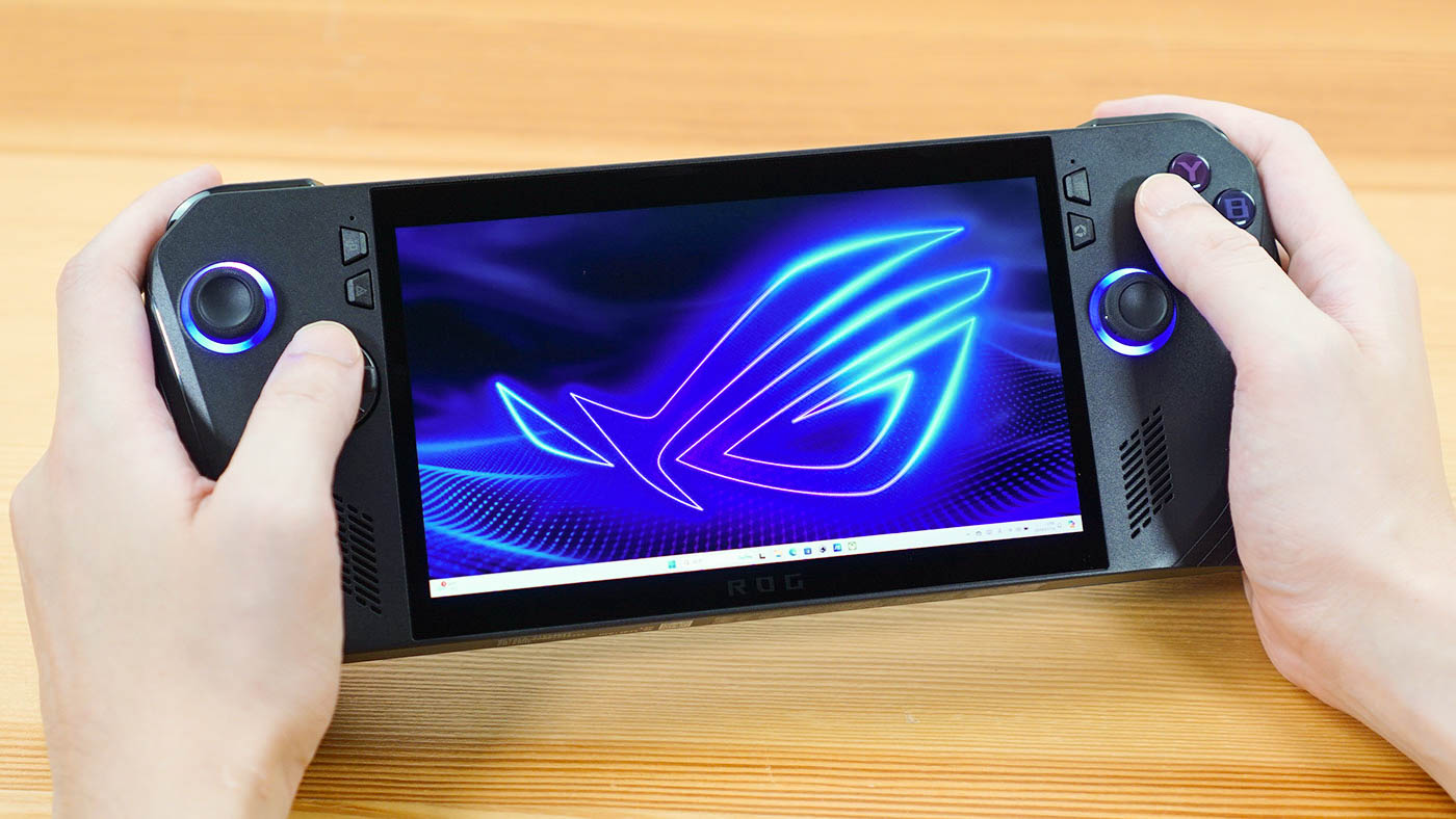 ASUS ROG Ally X（2024）の実機レビュー - 進化したポータブル