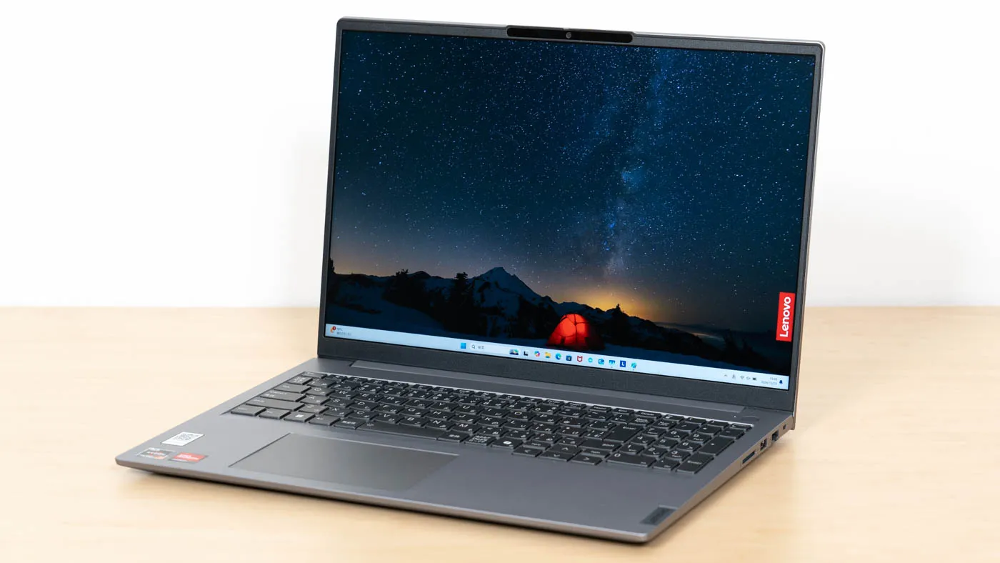 ThinkBook 16 Gen 7(AMD)の実機レビュー