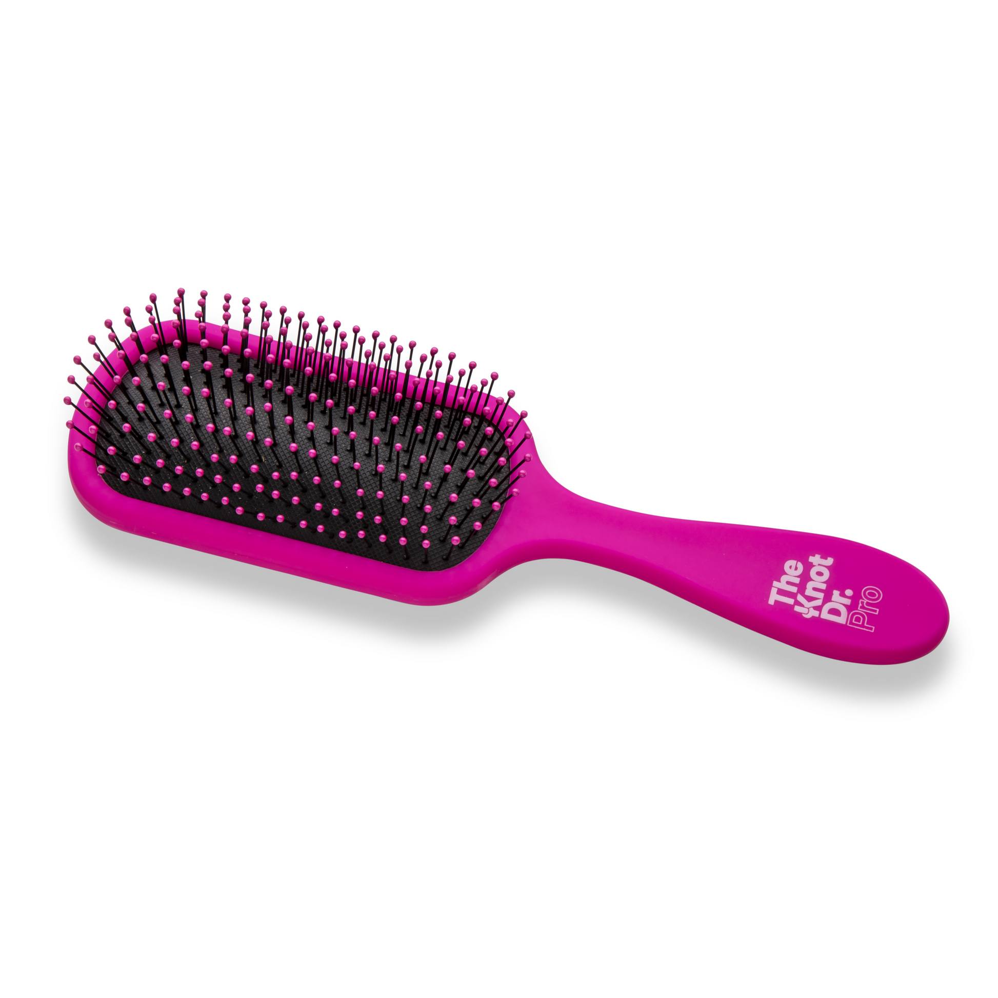 Pink Pro Brite Detangling Brush | Colourful Hair Brush | The Knot Dr.