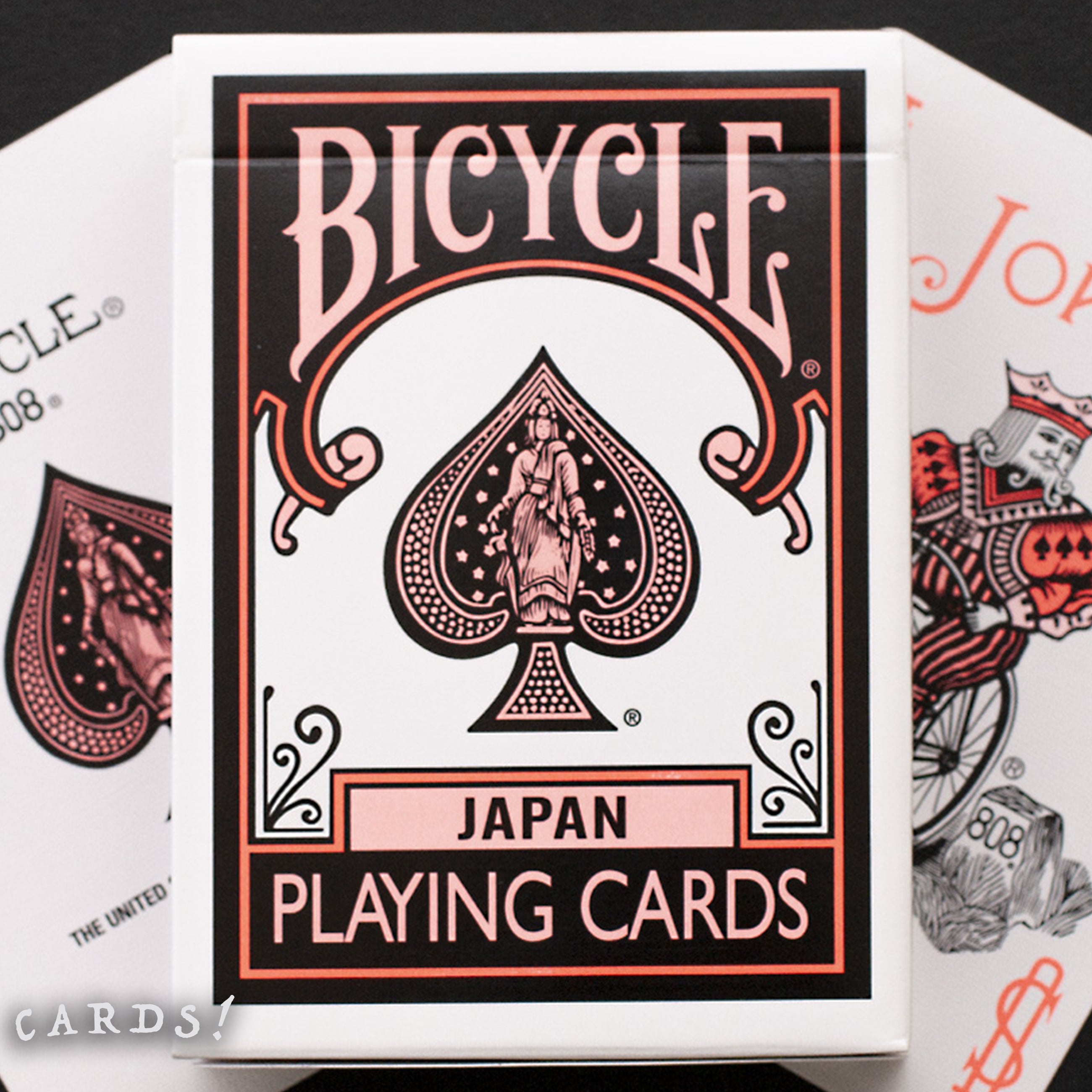 Bicycle Japan BLACK Rider Back Playing Cards – The Lanes HK