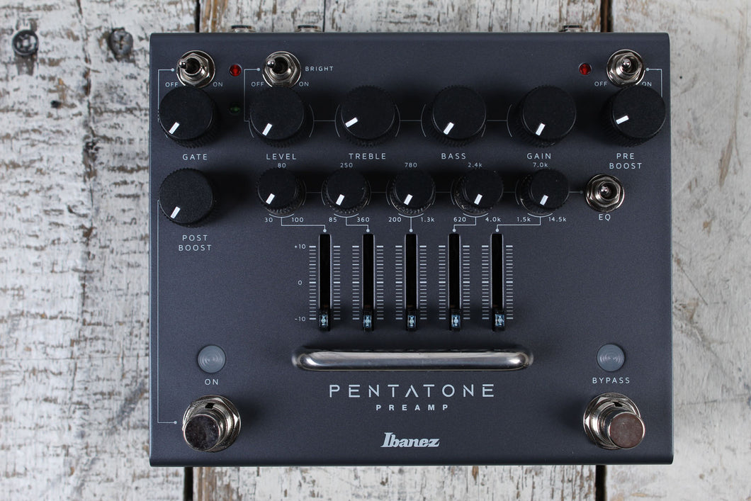 Ibanez Pentatone Preamp Pedal Electric Guitar Preamp and EQ