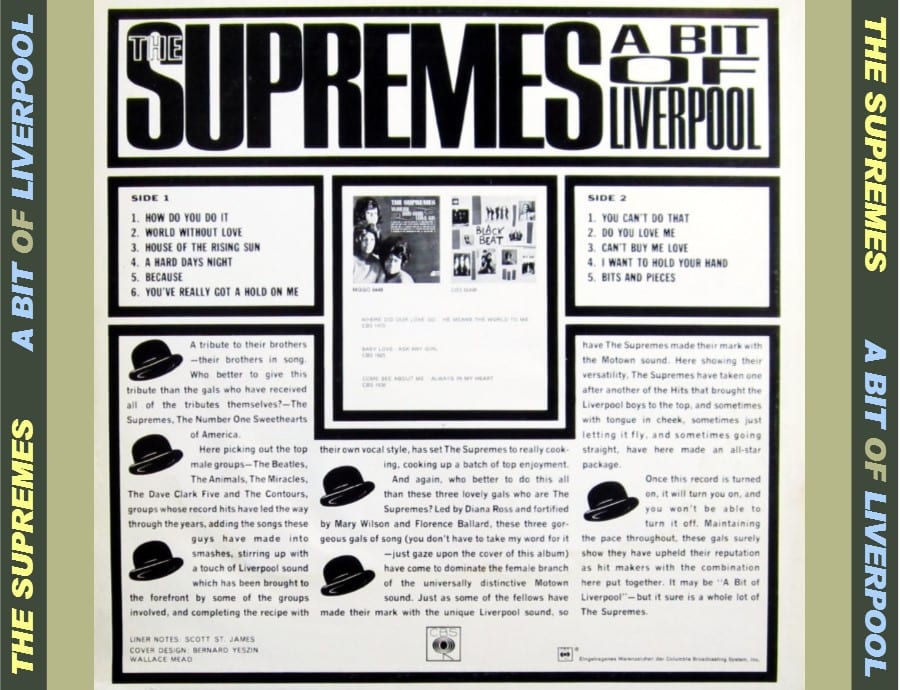 The Supremes - A Bit Of Liverpool (EXPANDED EDITION) (1964) CD -