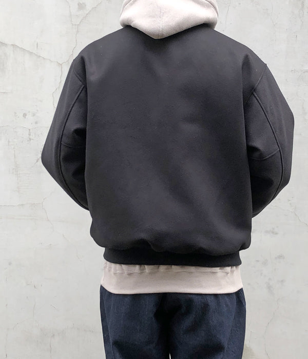 DESCENDANT/SQUAD VARSITY JACKET (BLACK)