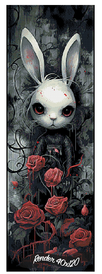 Down A Dark Rabbit Hole – The One With The Diamond Art