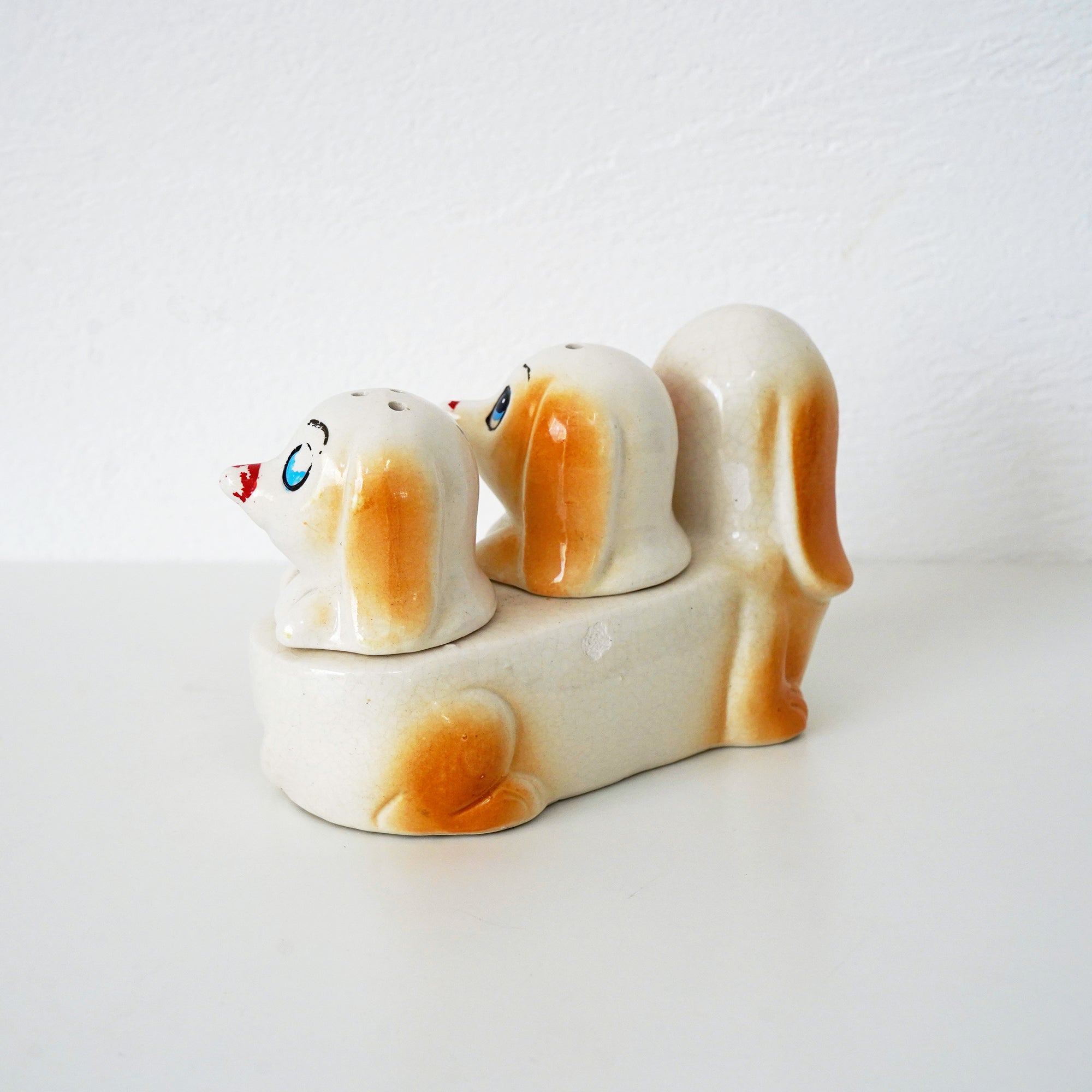 Vintage Dogs Salt & Pepper / ヴィンテージ ソルト＆ペッパーポット