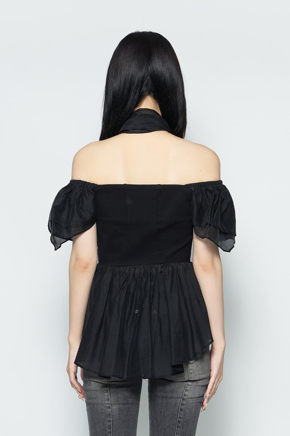 THEREDTHREAD / ザレッドスレッド】S ruffle stole tops