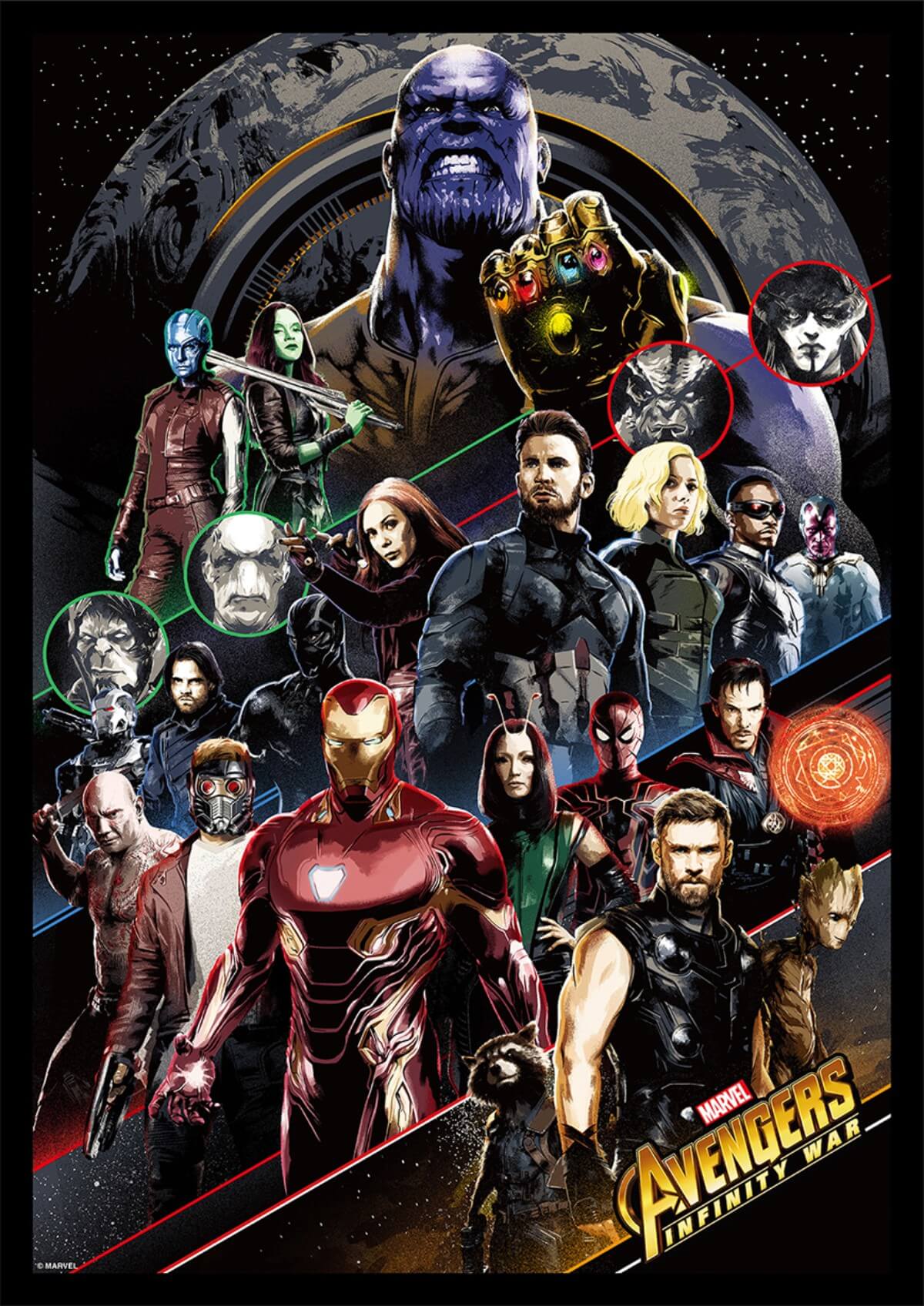 マーベル『アベンジャーズ／インフィニティ・ウォー』Happyくじ発売