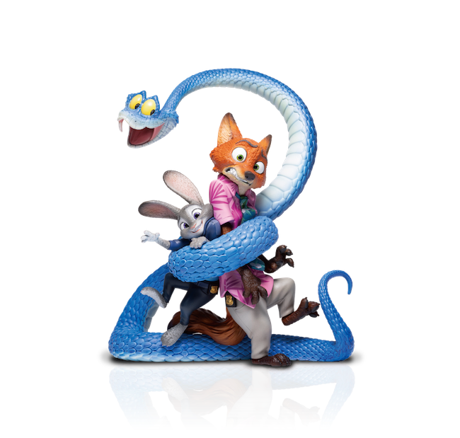 HAPPYくじ ディズニーズートピア2 ポスターフィギュア未開封 HAPPYくじ