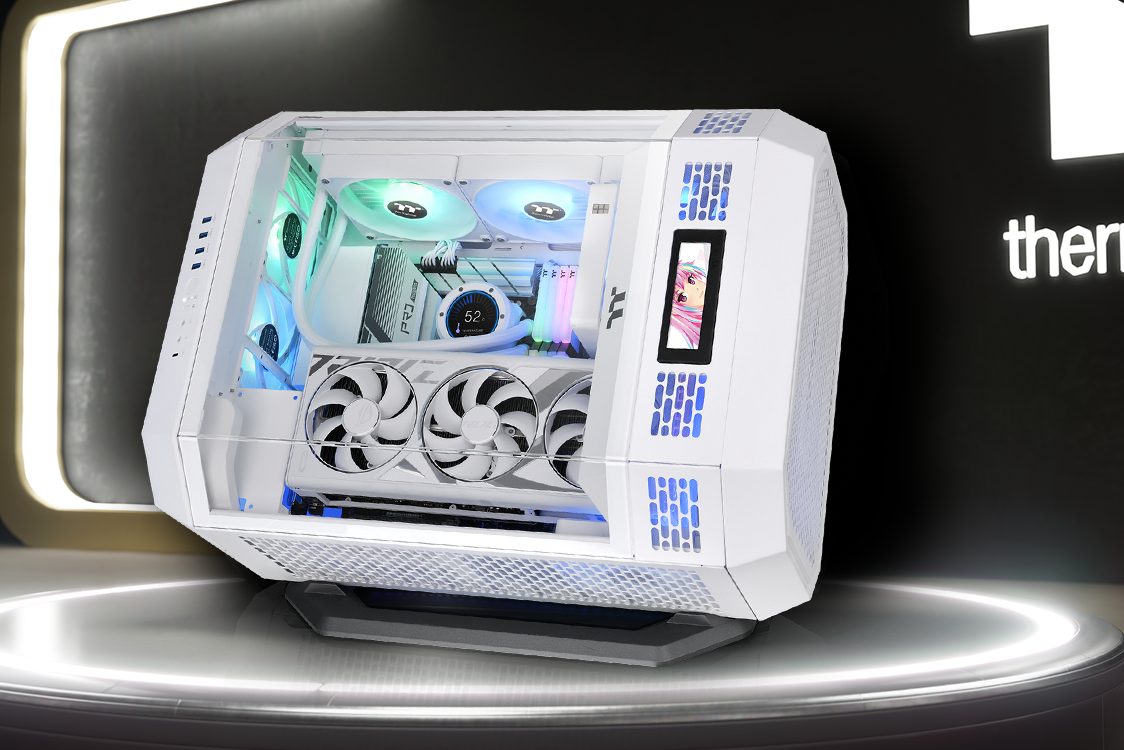 The Tower 600 Snow Mid Tower Chassis