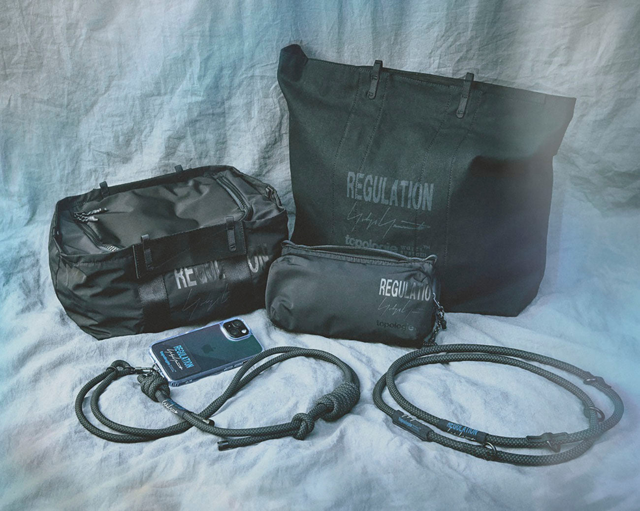 TECH SATEEN SUMMIT DUFFLE SMALL – THE SHOP YOHJI YAMAMOTO