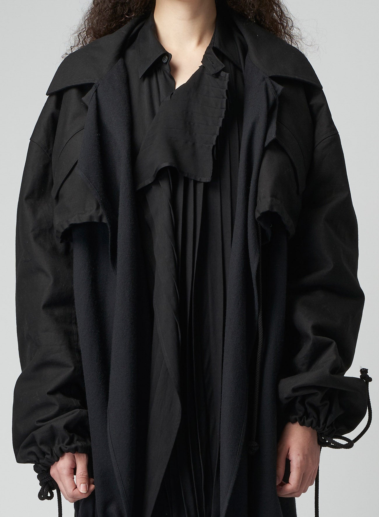 LAYERED MODS COAT – THE SHOP YOHJI YAMAMOTO