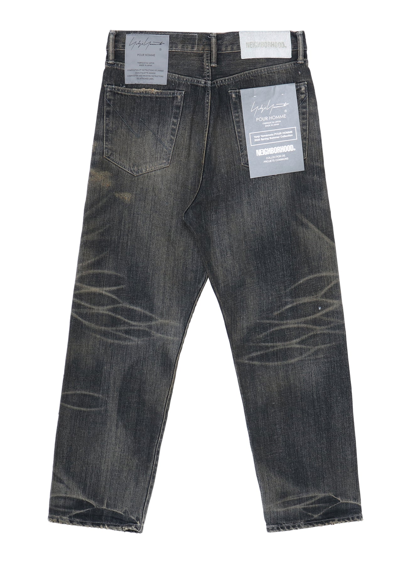 Yohji Yamamoto x NEIGHBORHOOD SAVAGE DENIM DP BASIC PANTS – THE