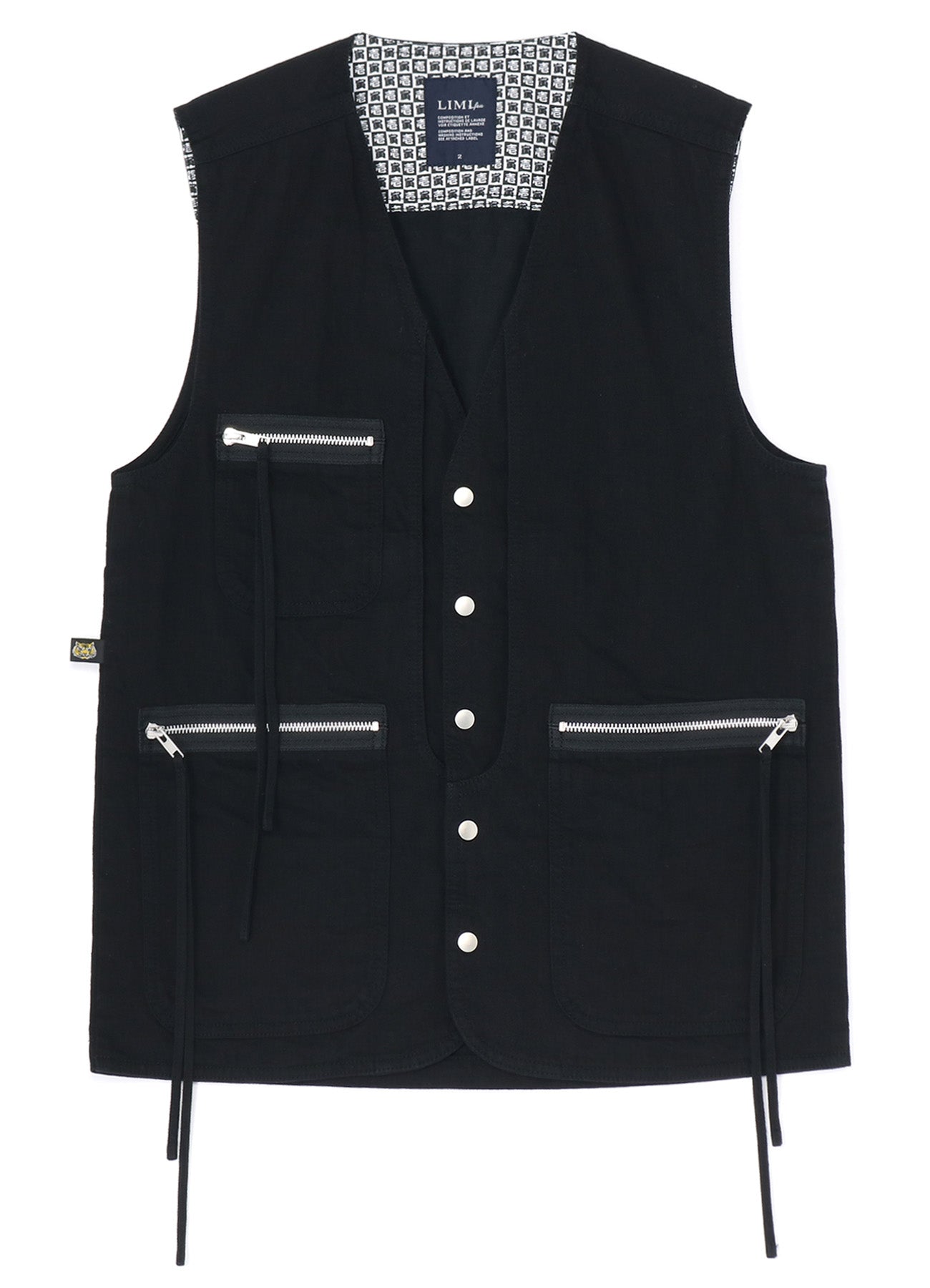 LIMI feu×TORAICHI DENIM VEST – THE SHOP YOHJI YAMAMOTO