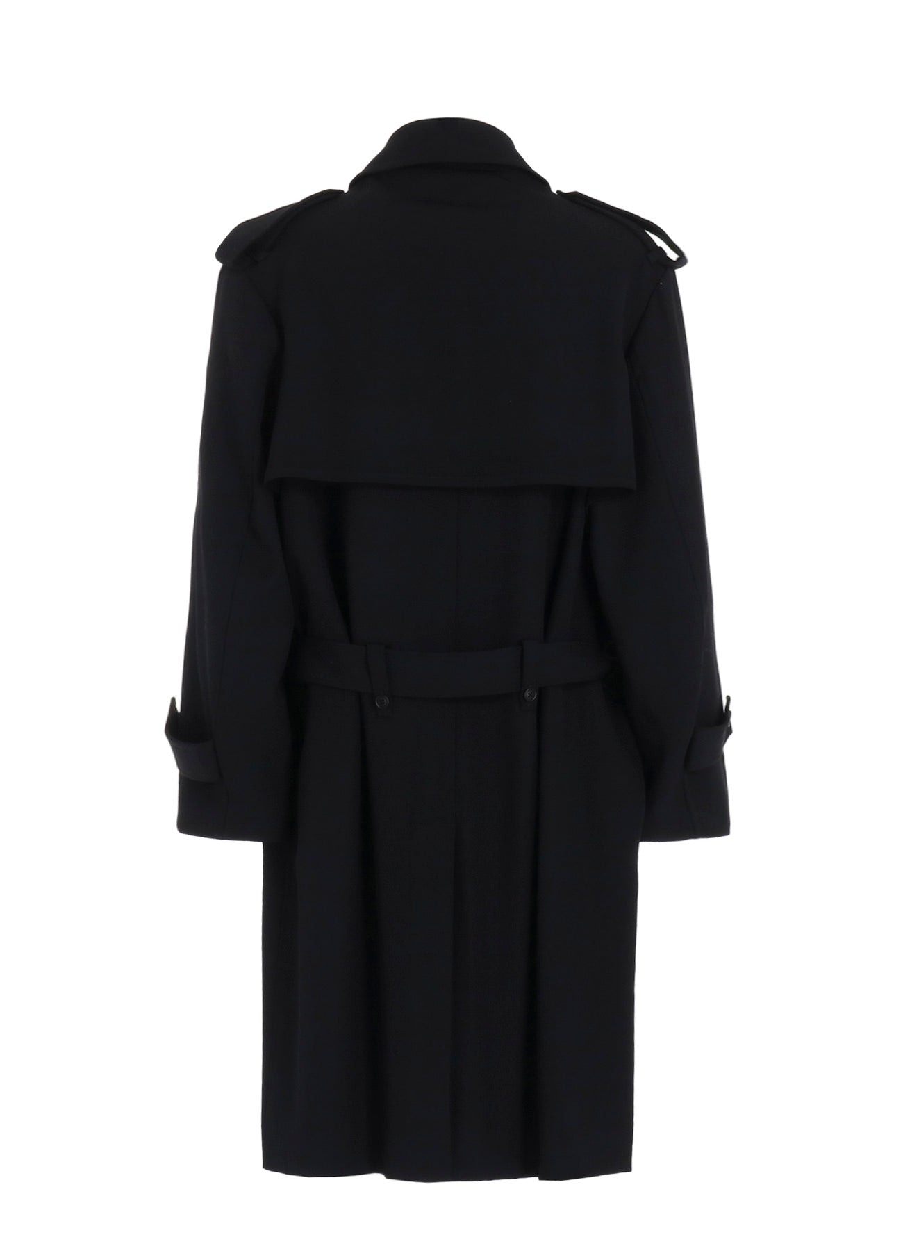 2/60 WOOL GABARDINE SHORT TRENCH COAT – THE SHOP YOHJI YAMAMOTO