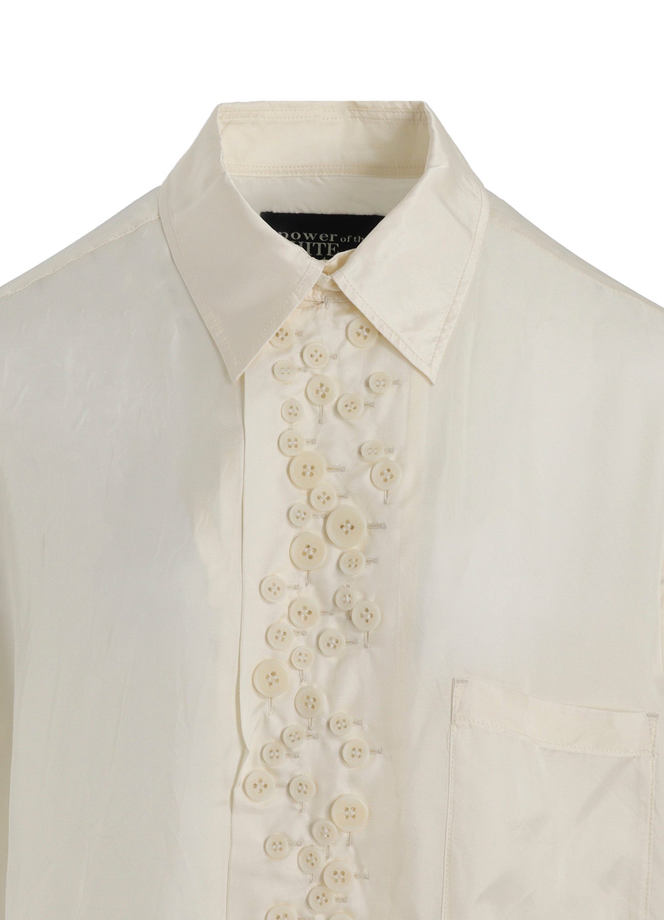 P・100/2 BROAD SHORT SLV MANY BUTTONS SHIRT – THE SHOP YOHJI YAMAMOTO