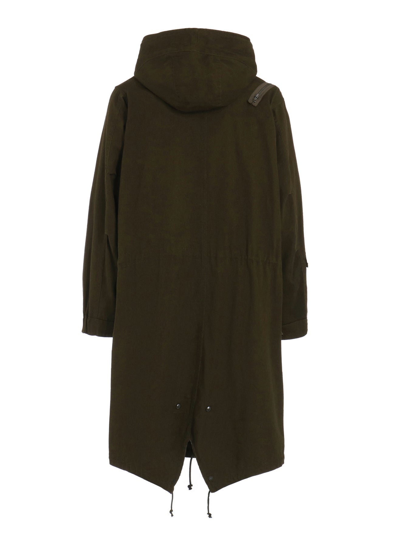COTTON DRILL ZIPPER MODS COAT – THE SHOP YOHJI YAMAMOTO