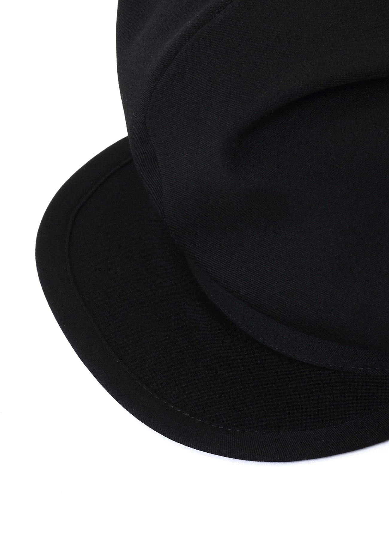 WOOL GABARDINE TUCK CASQUETTE(M Black): Yohji Yamamoto POUR HOMME