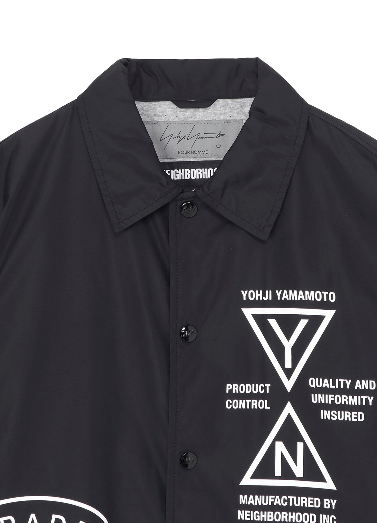YOHJI YAMAMOTO × NH WINDBREAKER JACKET(S Black): Yohji Yamamoto