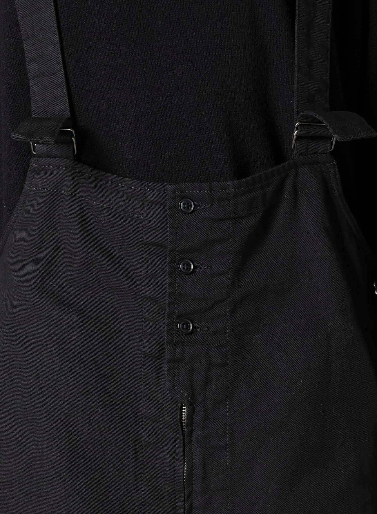 BLACK SCANDAL KATSURAGI WORK OVERALLS(XS Black): Yohji Yamamoto