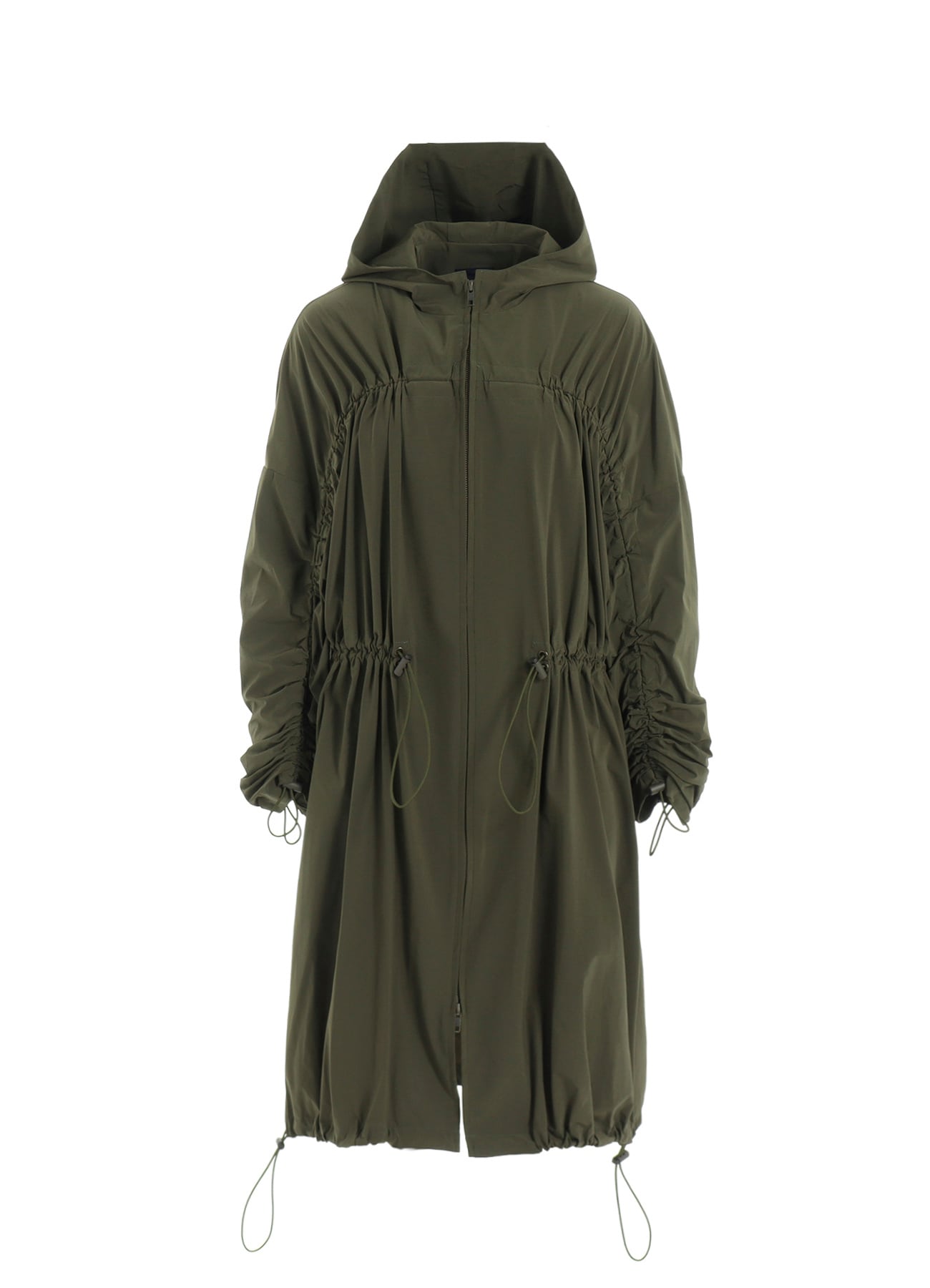 LOOSE ELASTIC COAT(S Khaki): LIMI feu｜THE SHOP YOHJI YAMAMOTO