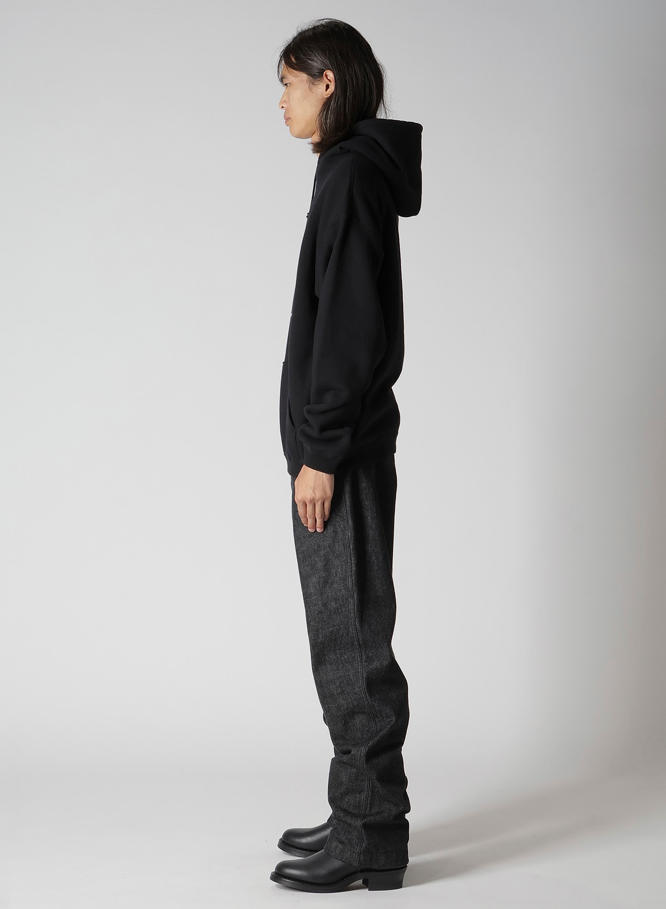 Y's for men × MASSES】 TIGHT TENSION FRENCH TERRY HOODIE(FREE SIZE