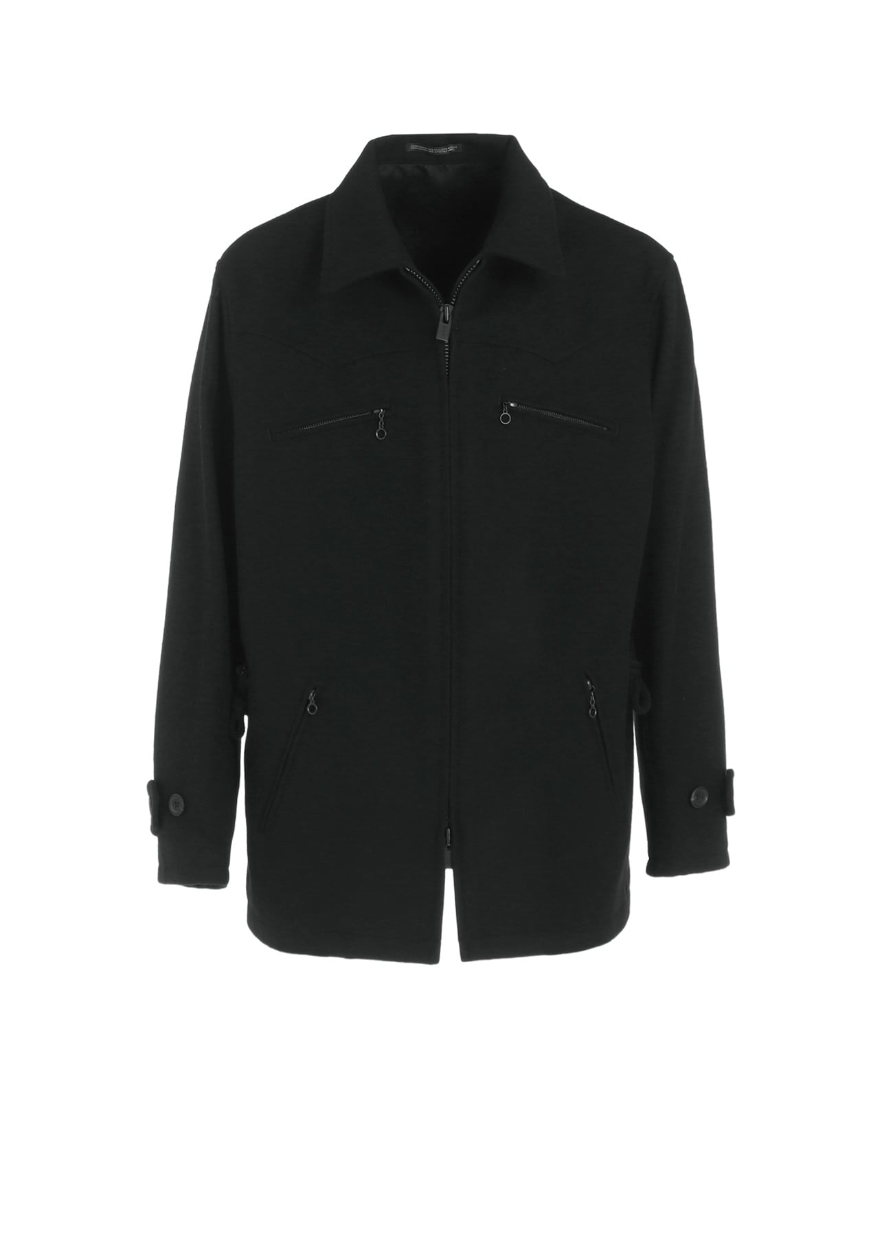 ZIPPER BLOUSON(S Black): Y's for men｜THE SHOP YOHJI YAMAMOTO