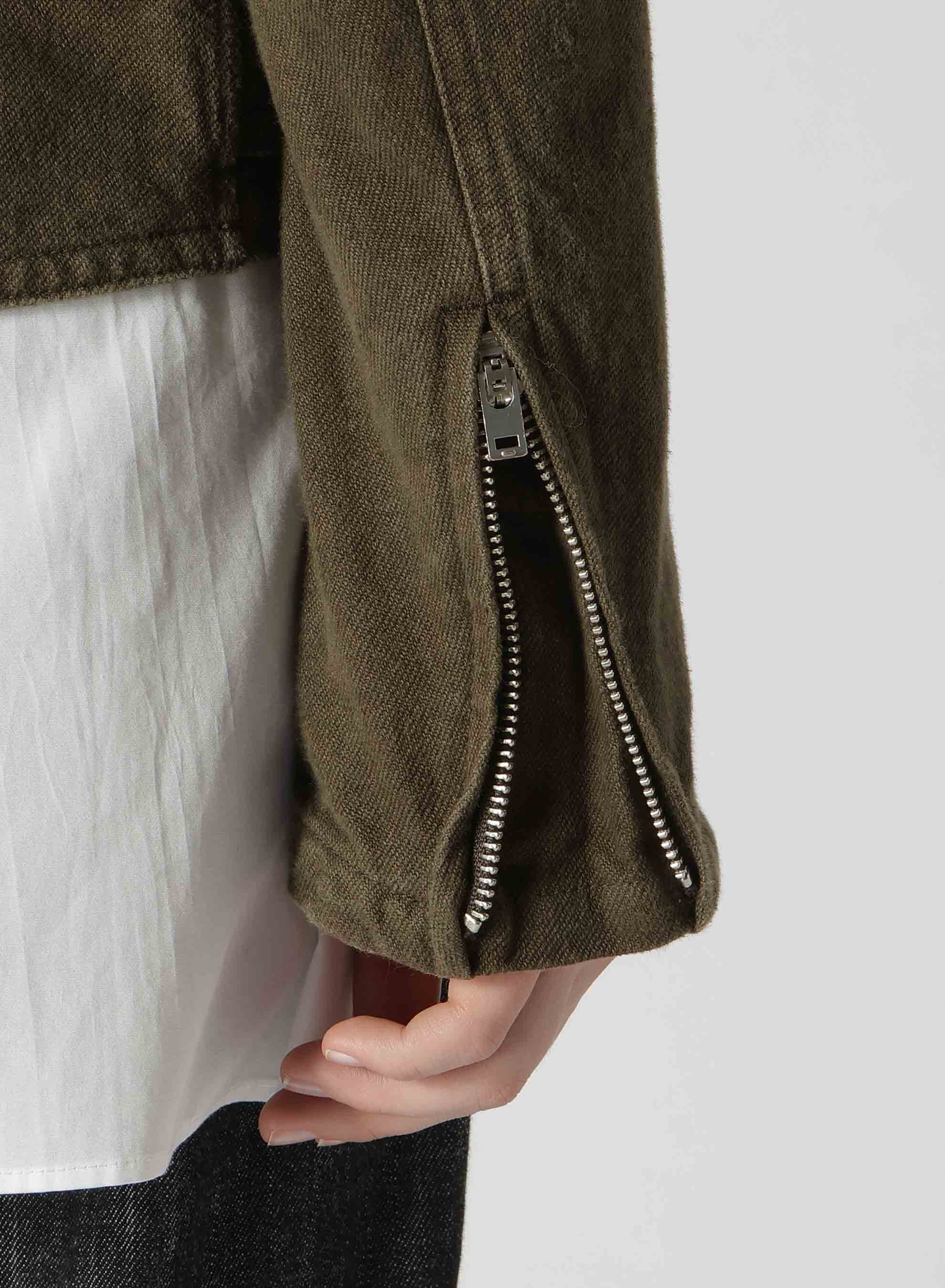 C/LI GABARNINE BIKER JACKET(XS Khaki): Vintage｜Special Price｜THE