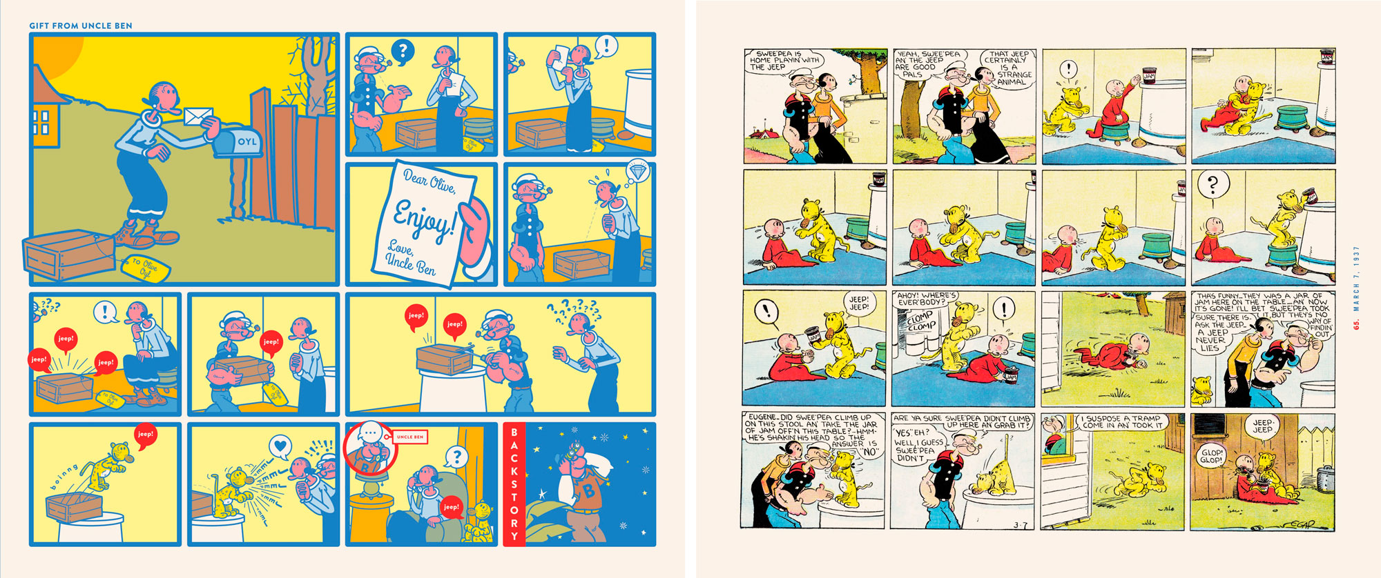 Popeye Volume 4: Swee'pea & Eugene the Jeep (The E. C. Segar