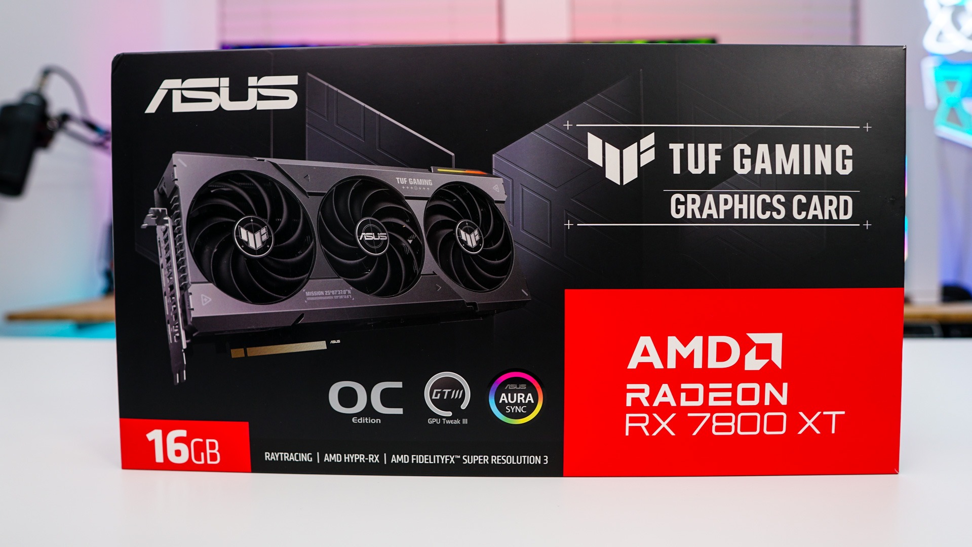 ASUS TUF Gaming Radeon RX 7800 XT OC Edition Graphics Card Review